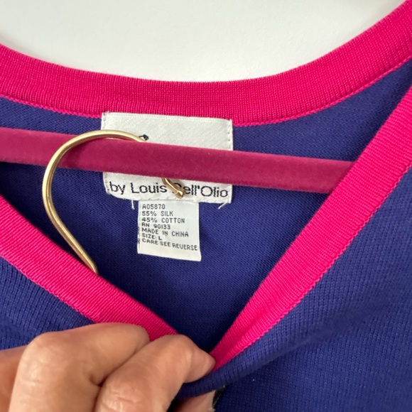 Knit top and skirt in vibrant colors - Picture 3 of 3